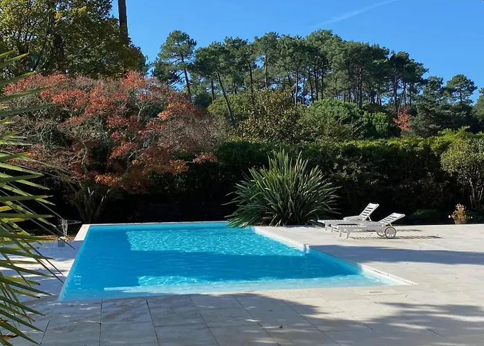 Baradarena Avec Piscine Chauffee Et Jardin Pour 10 Personnes Villa Soorts-Hossegor